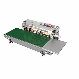 FRD-1000W墨輪印字連續(xù)封口機（輸送臺加寬300MM）